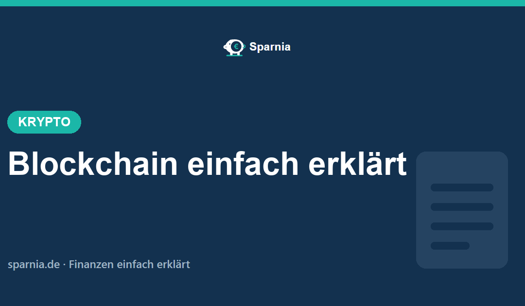 Blockchain einfach erklärt 2026 – dezentrales, fälschungssicheres Kontobuch