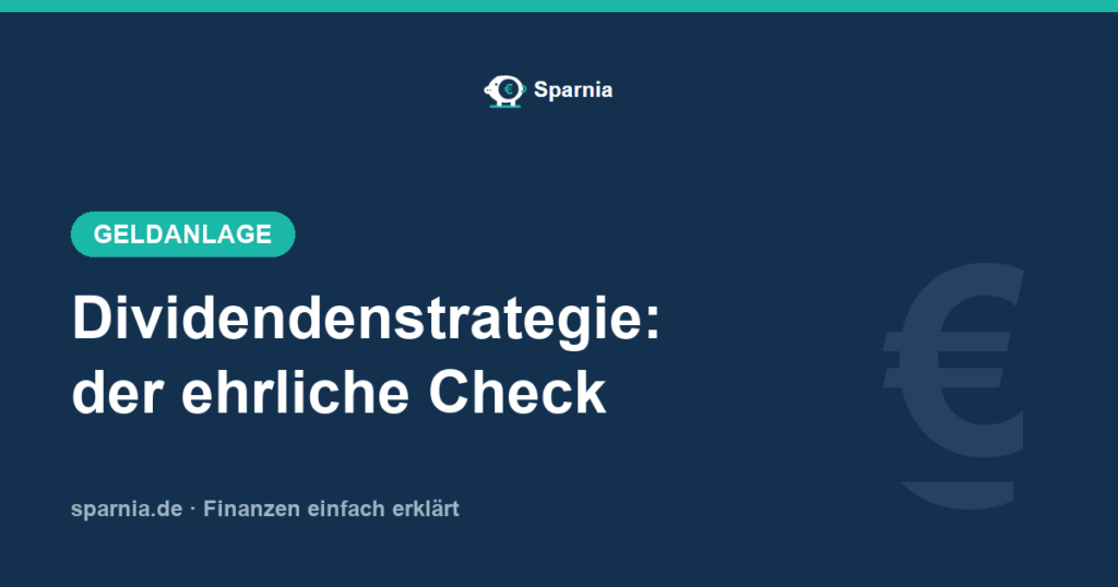 Dividendenstrategie – Chancen, Steuern und Dividendenfalle im Check