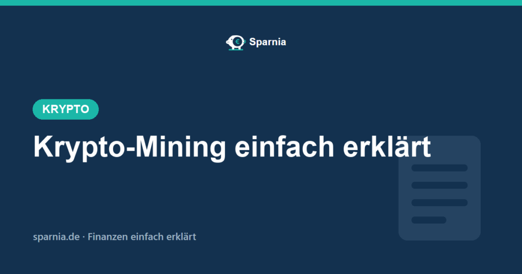 Krypto-Mining 2026 einfach erklärt – Coins schürfen, Hardware und Stromkosten