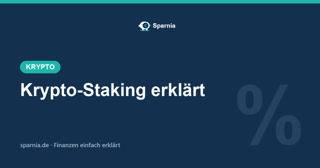 Krypto-Staking 2026 einfach erklärt – Coins hinterlegen und Belohnungen erhalten