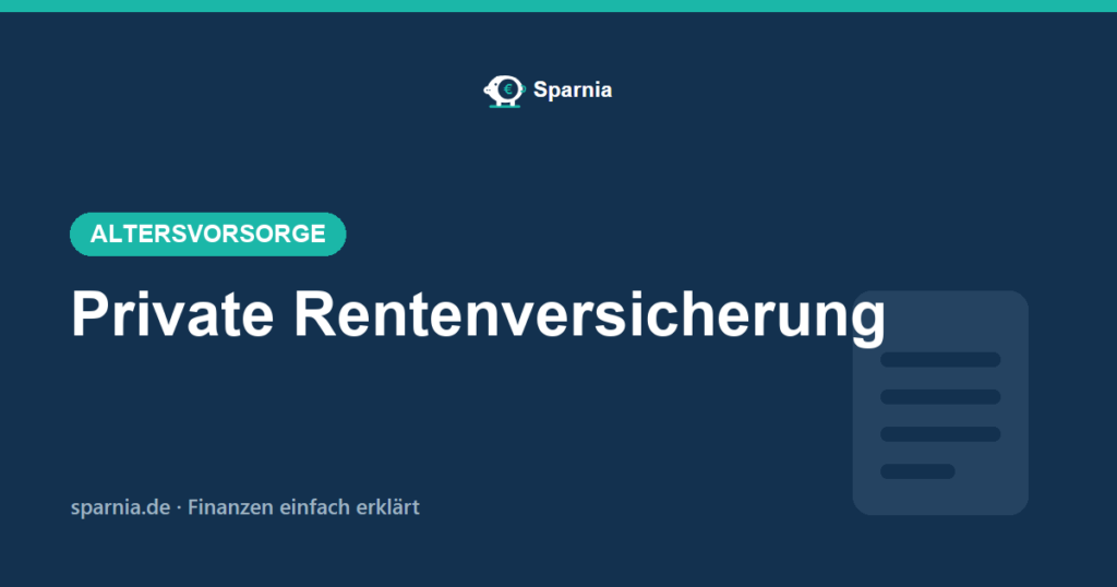 Private Rentenversicherung 2026 einfach erklärt – Nettotarife, Rentenfaktor, Steuern