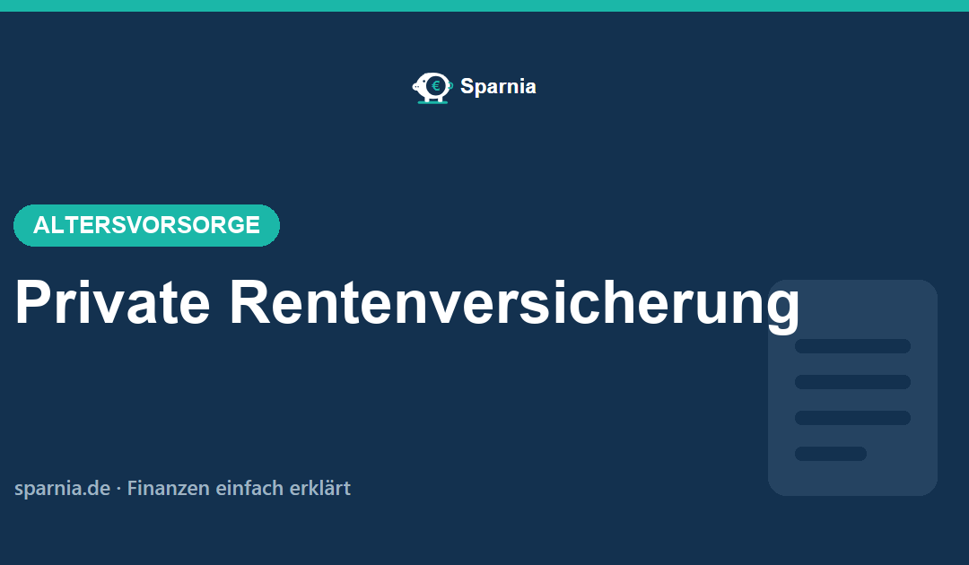 Private Rentenversicherung 2026 einfach erklärt – Nettotarife, Rentenfaktor, Steuern