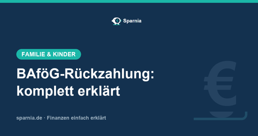 BAföG-Rückzahlung 2026: komplett erklärt