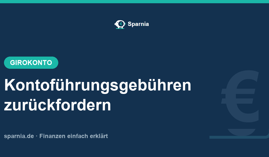 Kontoführungsgebühren