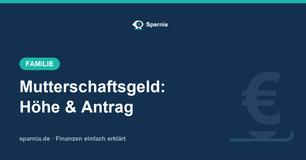 Mutterschaftsgeld: Höhe, Antrag und Arbeitgeberzuschuss