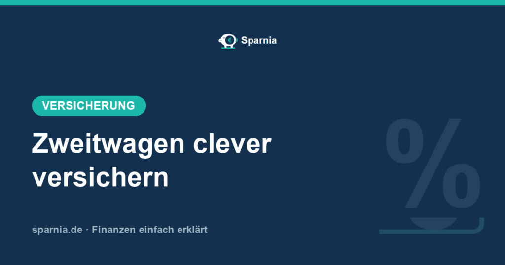 Zweitwagenversicherung: günstige Einstufung für den Zweitwagen